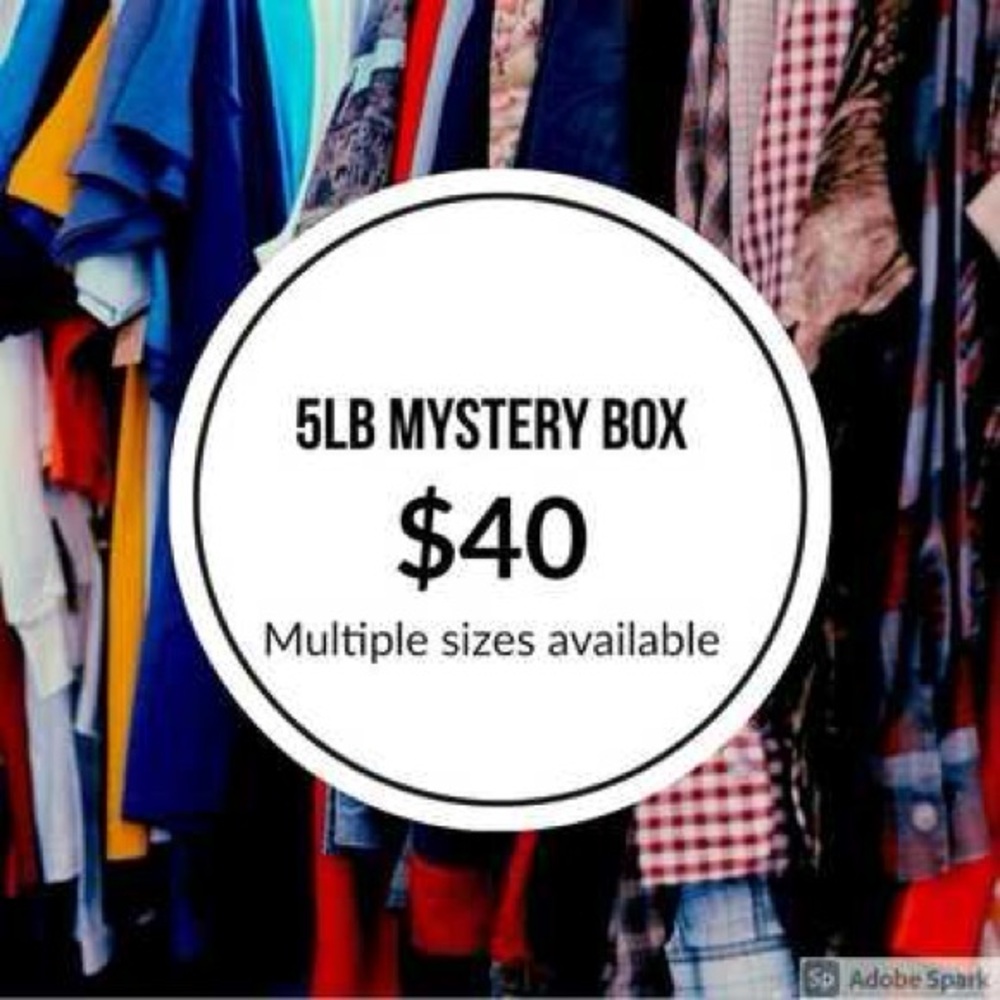 5LB Mystery Box of Clothing